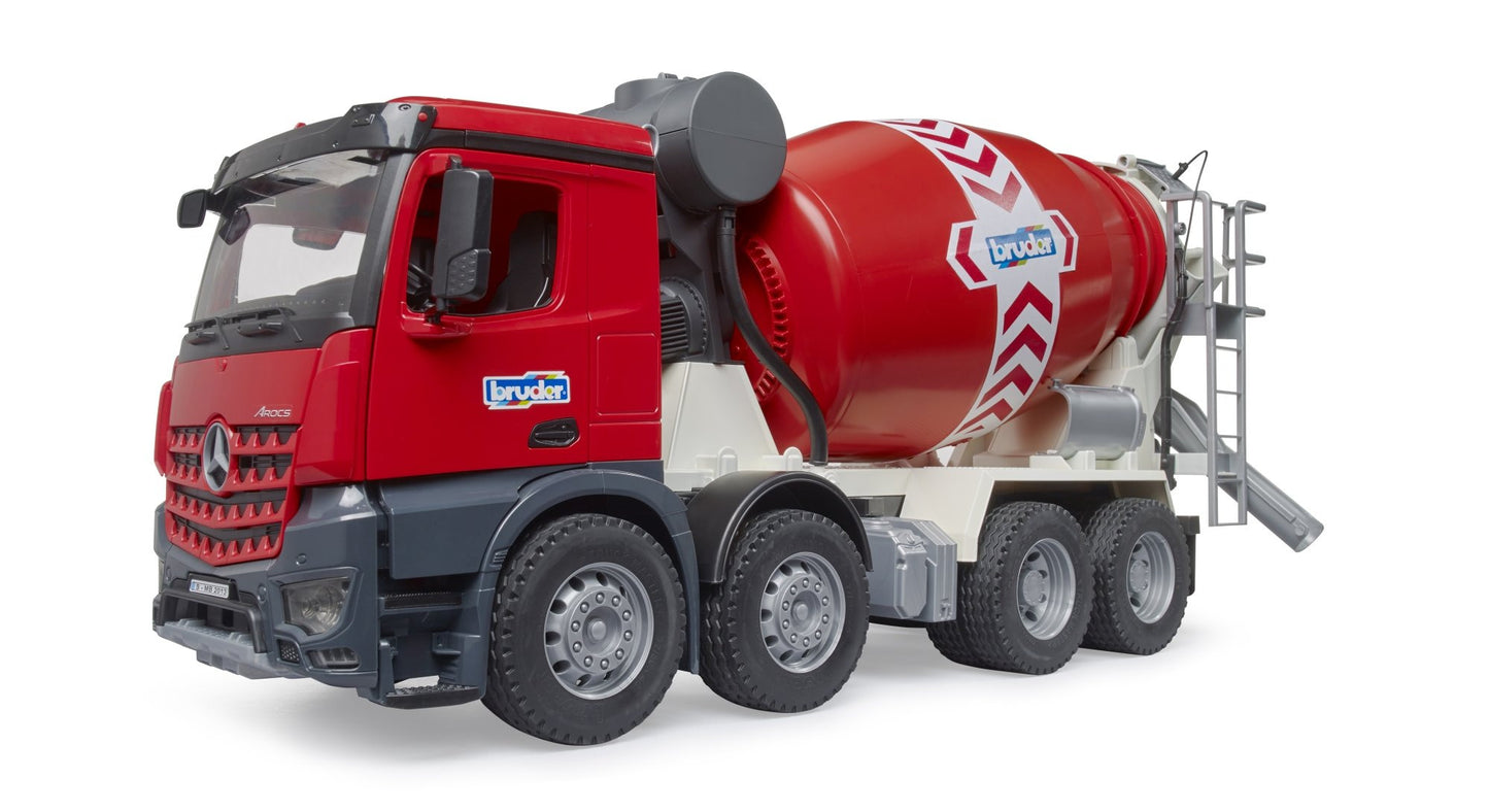 Mercedes-Benz Arocs Cement Mixer Truck Bruder Toys BRU03655