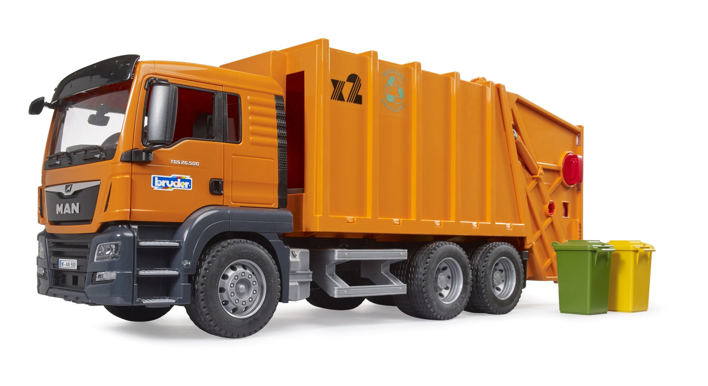 MAN TGS Garbage truck Bruder Toys BRU03760