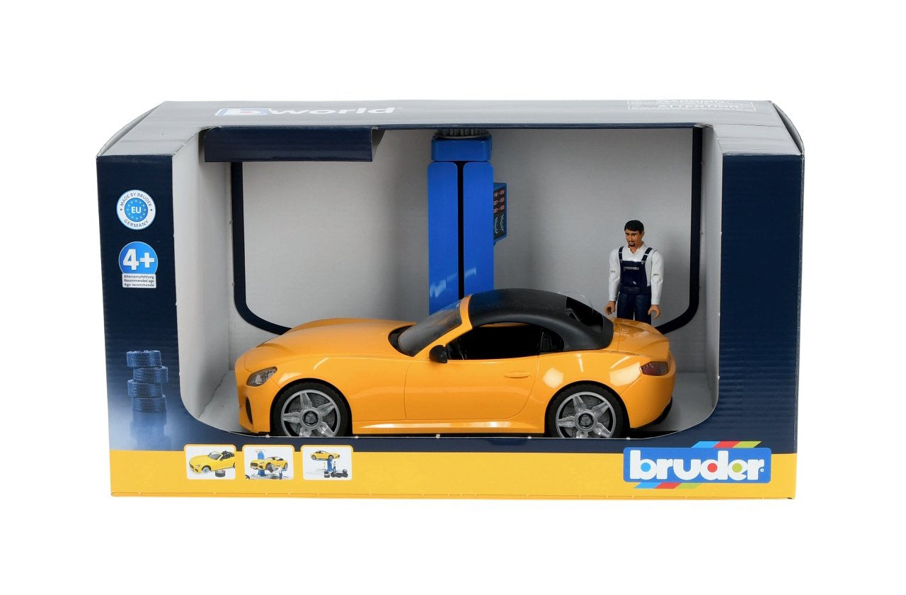 Bworld Car Service Centre & BRUDER Roadster Bruder Toys BRU62112