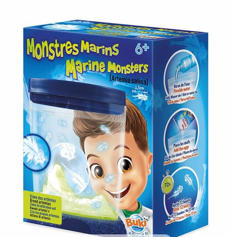 MARINE MONSTERS HATCHING BRINE SHRIMP IN AQUARIUM BUKI BUK125