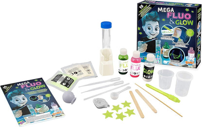MEGA GLOW & FLUO 15 ACTIVITIES BUKI BUK2162