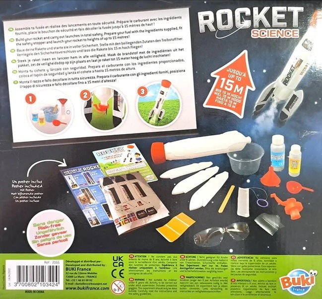 SCIENCE ROCKET LAUNCH UP TO 15 METER BUKI BUK2166
