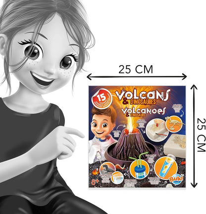 VOLCANOES AND DINOSAURS 15 EXPERIMENTS BUKI BUK2224