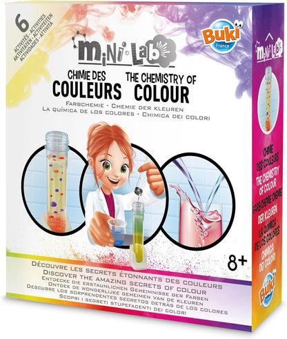 MINI LAB CHEMISTRY OF COLOUR 6 ACTIVITIES BUKI BUK3013
