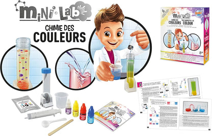 MINI LAB CHEMISTRY OF COLOUR 6 ACTIVITIES BUKI BUK3013