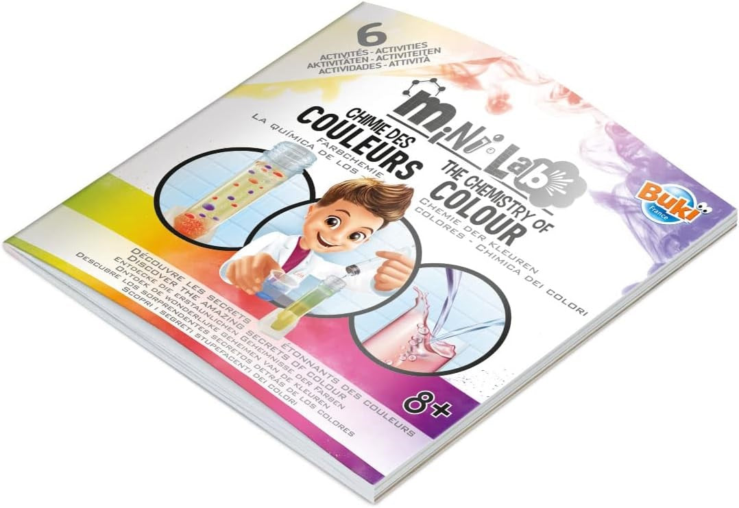 MINI LAB CHEMISTRY OF COLOUR 6 ACTIVITIES BUKI BUK3013