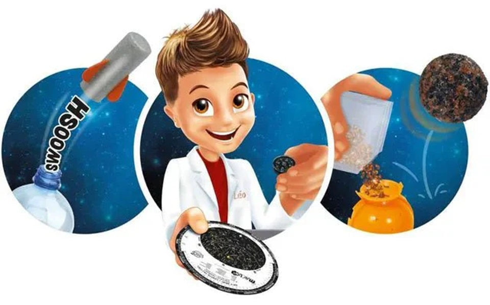 MINI LAB SPACE 6 ACTIVITIES EXPLORE THE GALAXIES BUKI BUK3014