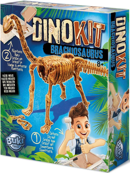 DINO KIT BRACHIOSAURUS PLASTER INCLUDED BUKI BUK439BRA