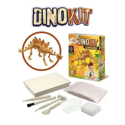 DINO KIT STEGOSAURUS INCL PLASTER BUKI BUK439STE