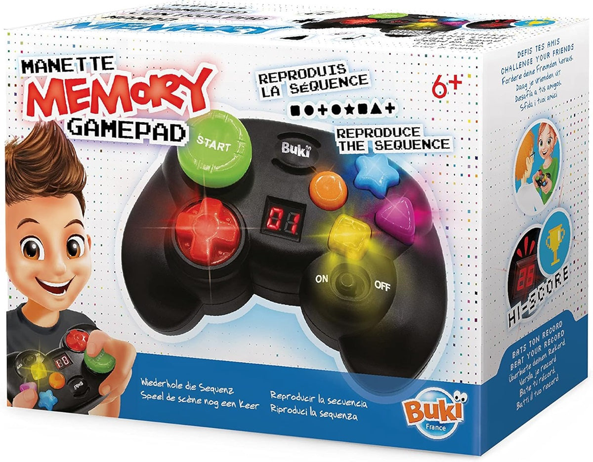 MEMORY SEQUENCE GAMEPAD BUKI BUK6209