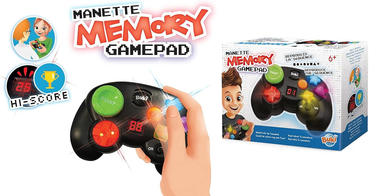 MEMORY SEQUENCE GAMEPAD BUKI BUK6209