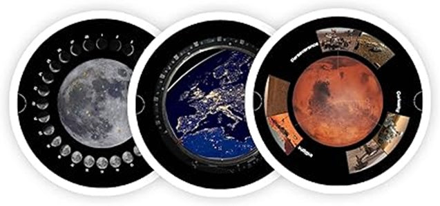 HD PLANETARIUM DISCS (3 DISCS) BUKI BUK8003