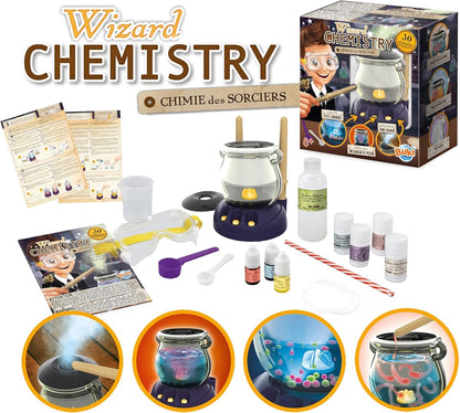 WIZARD CHEMISTRY 30  EXPERIMENTS BUKI BUK8366