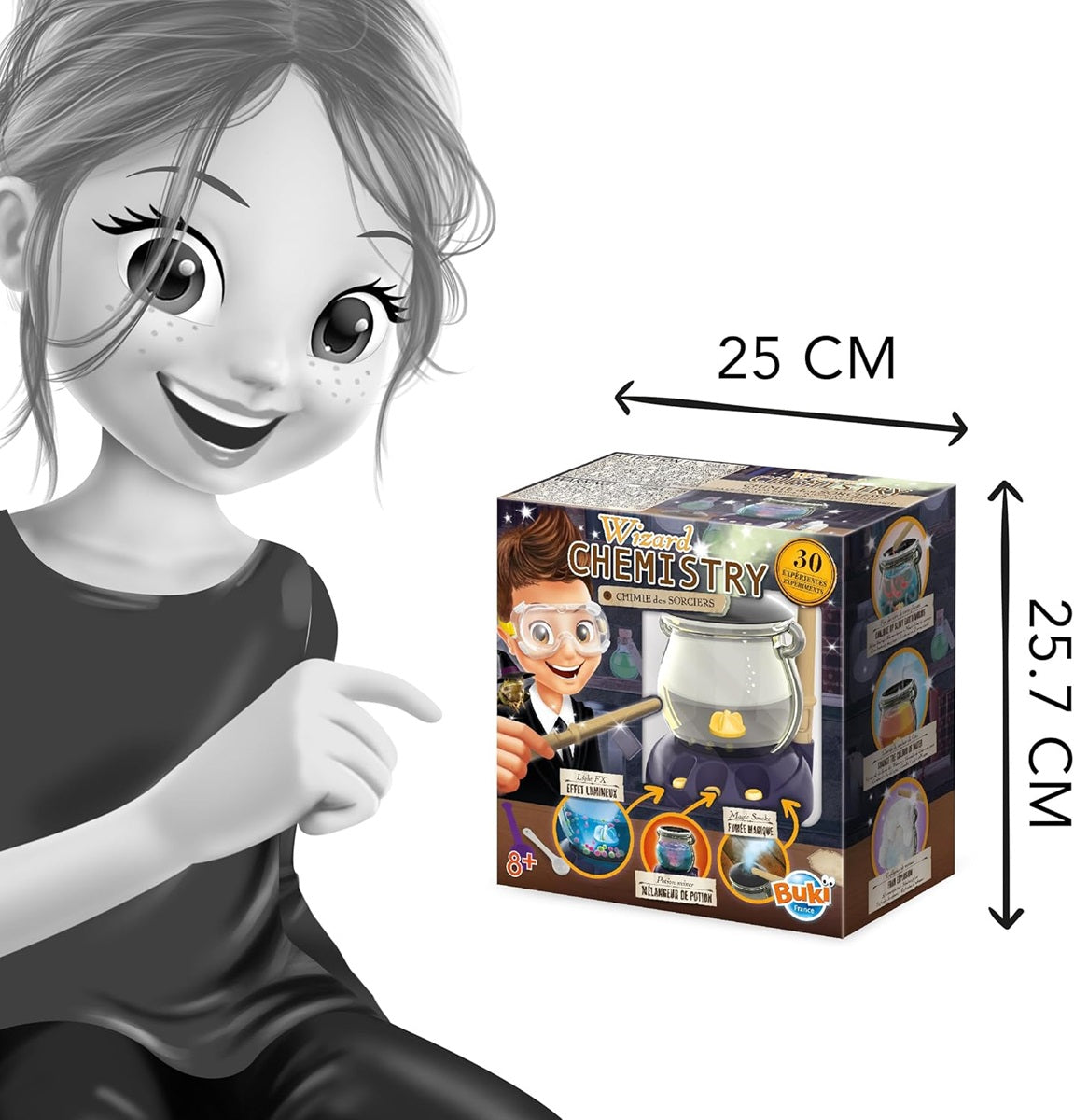 WIZARD CHEMISTRY 30  EXPERIMENTS BUKI BUK8366