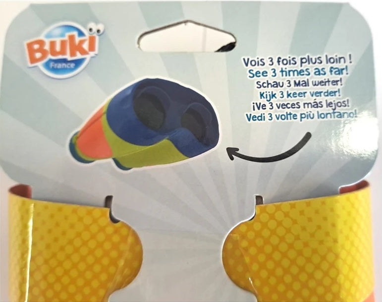 MINI SCIENCES - BINOCULARS 3X MAGNIFICATION TO OBSERVE BUKI BUK9001