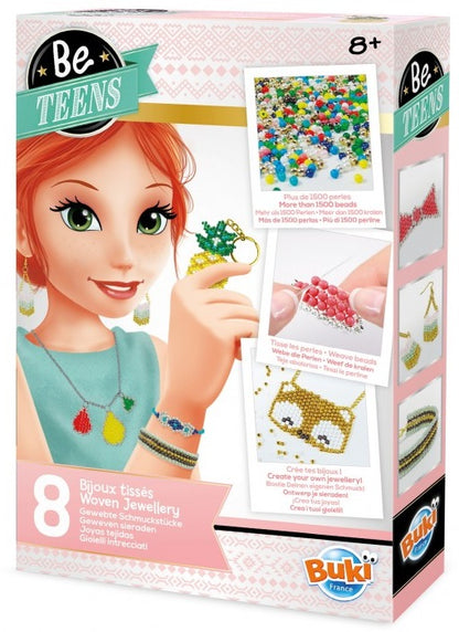 WEAVED (WOVEN) JEWELLERY 8 PCS BUKI BUKBE106