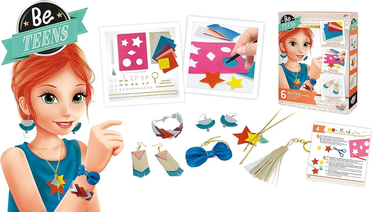 IMITATION LEATHER JEWELLERY 6PCS BUKI BUKBE111