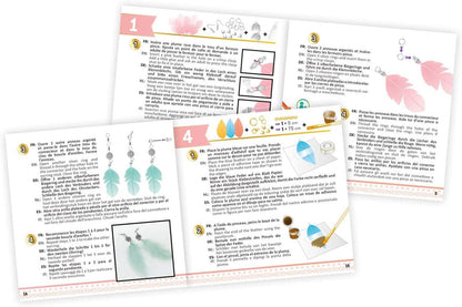 FEATHER JEWELLERY 6PCS BUKI BUKBE112