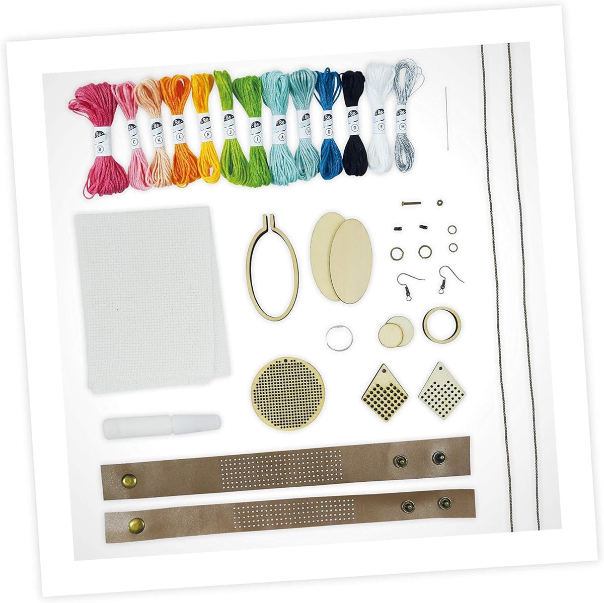 EMBROIDERED JEWELLERY 6PCS BUKI BUKBE113