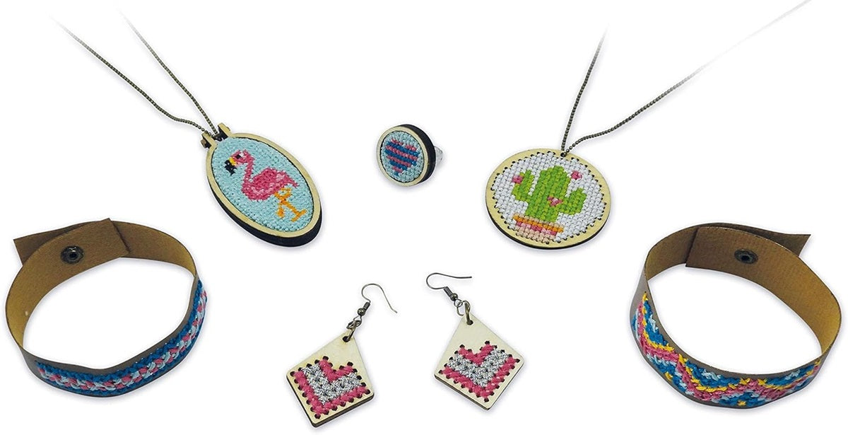 EMBROIDERED JEWELLERY 6PCS BUKI BUKBE113