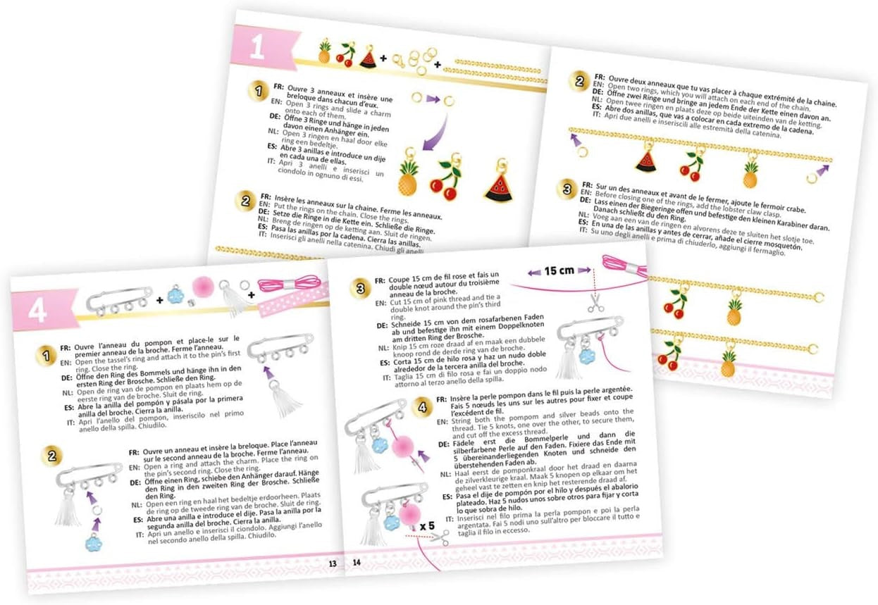 KAWAII JEWELLERY 4 PCS BUKI BUKBE210