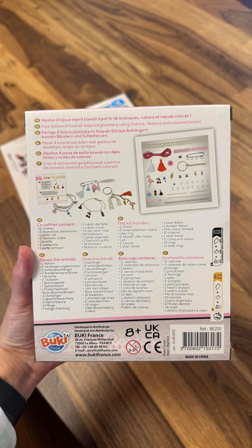 KAWAII JEWELLERY 4 PCS BUKI BUKBE210