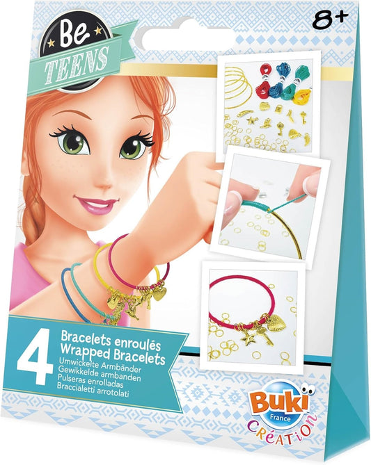 WRAPPED BRACELETS 4 PCS BUKI BUKBE303