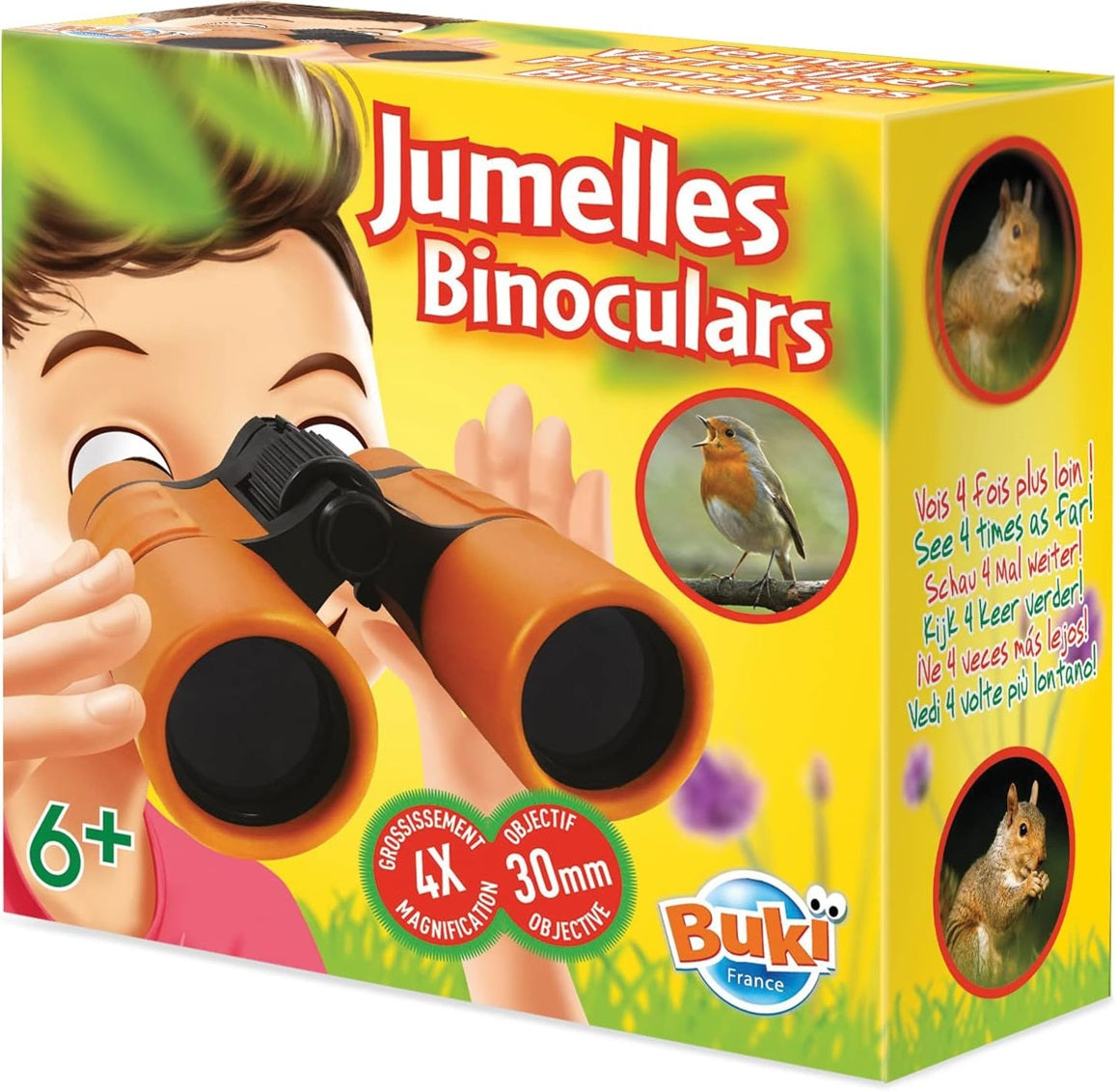 JUMELLES BINOCULARS 4X30 MM BUKI BUKBN009