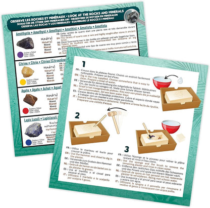 DIG KIT- ROCKS AND MINERALS BUKI BUKI440