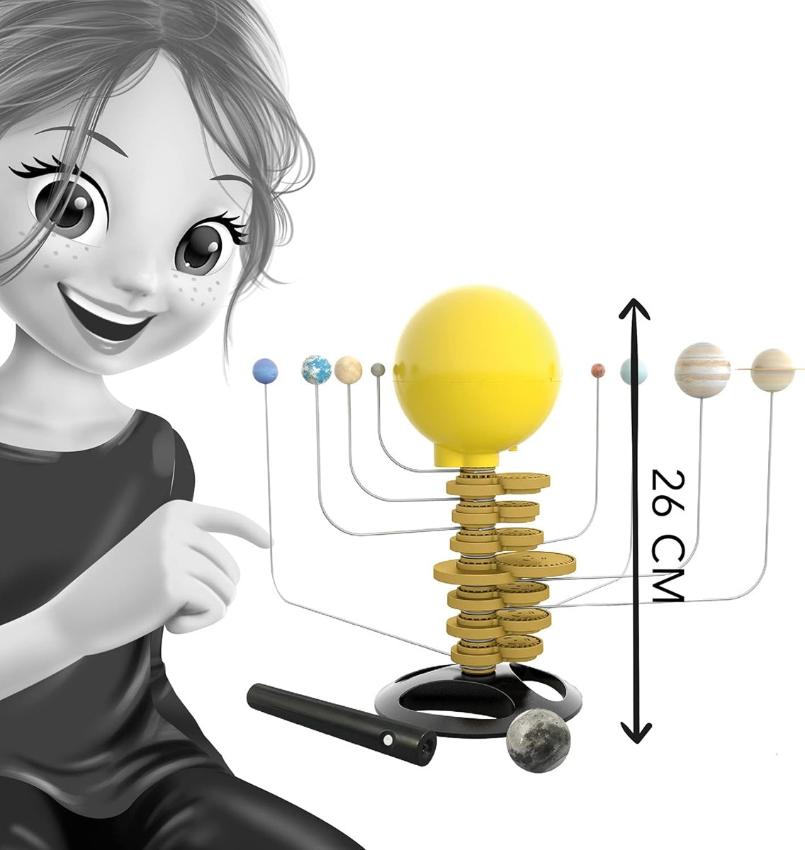 MOTORIZED SOLAR SYSTEM BUKI BUKI7255
