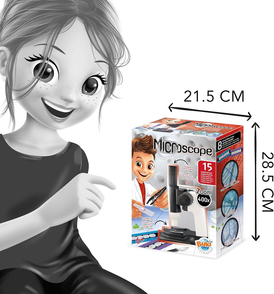 MICROSCOPE 15 EXPERIMENTS - V2 BUKI BUKMR400