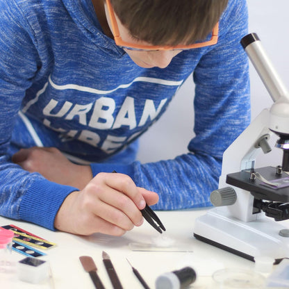 MICROSCOPE 50 EXPERMENTS 18 SAMPLES READY TO USE BUKI BUKMR600