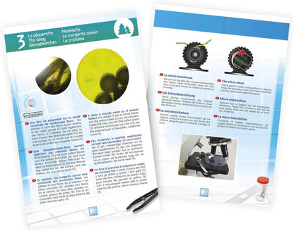 MICROSCOPE 50 EXPERMENTS 18 SAMPLES READY TO USE BUKI BUKMR600