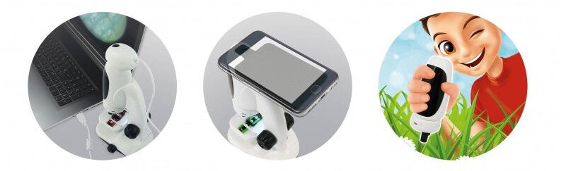 3-IN-1 VIDEO MICROSCOPE BUKI BUKMR700