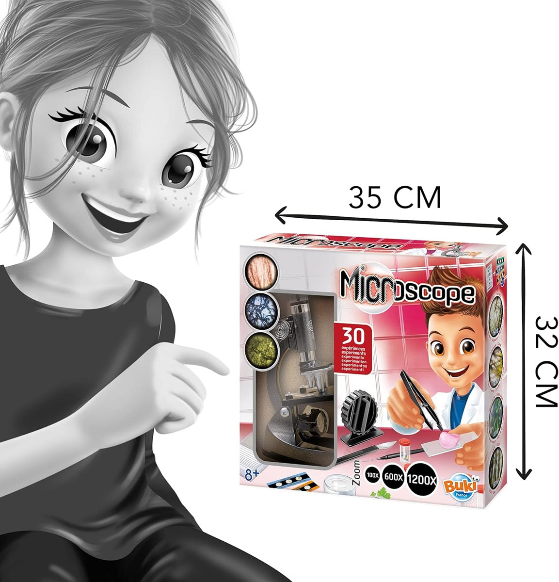 MICROSCOPE 30 EXPERIMENTS BUKI BUKMS907B