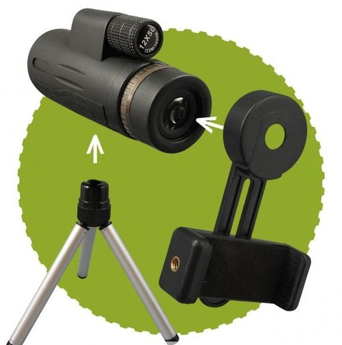 EXPERT MONOCULAR 12X MAGNIFICATION INCL POUCH BUKI BUKSP009