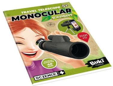 EXPERT MONOCULAR 12X MAGNIFICATION INCL POUCH BUKI BUKSP009