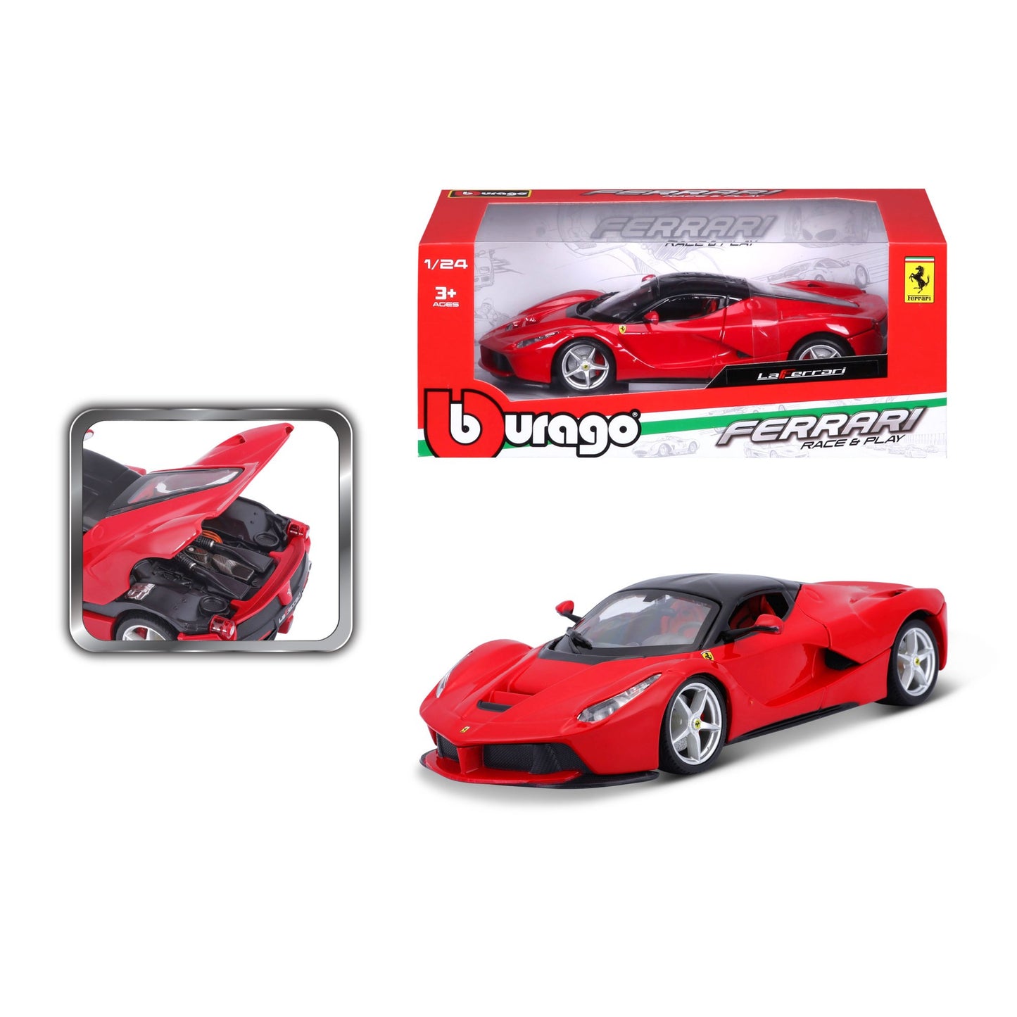 Ferrari LaFerrai - 1/24 Scale Bburago Bur18-26001