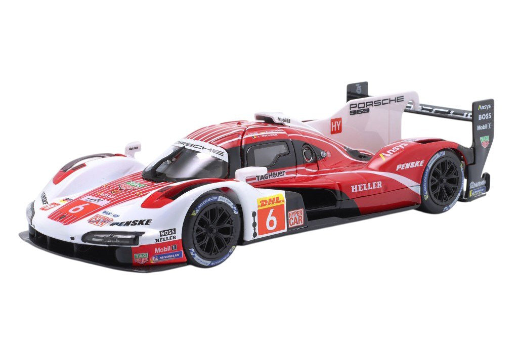 Porsche Penske 963 LMH #6 - 1/24 Scale Bburago Bur18-28042