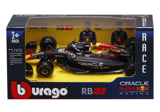 Red Bull F1b RB21 2025 #1 Verstappen - 1/43 Scale Bburago Bur18-38233