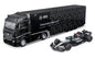 Mercedes Actros Petronas Transporter Set 63 - 1/43 Scale Bburago Bur18-38402