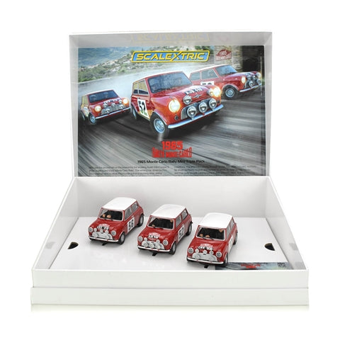 MONTE CARLO RALLY 1968 MINI TRIPLE PACK 1/32 Scale Scalextric SCAC4488A