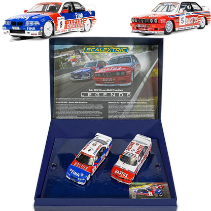 24HRS of SPA BMW Twin Pack - 1/32 Scale - Scalextric - SCAC4587A