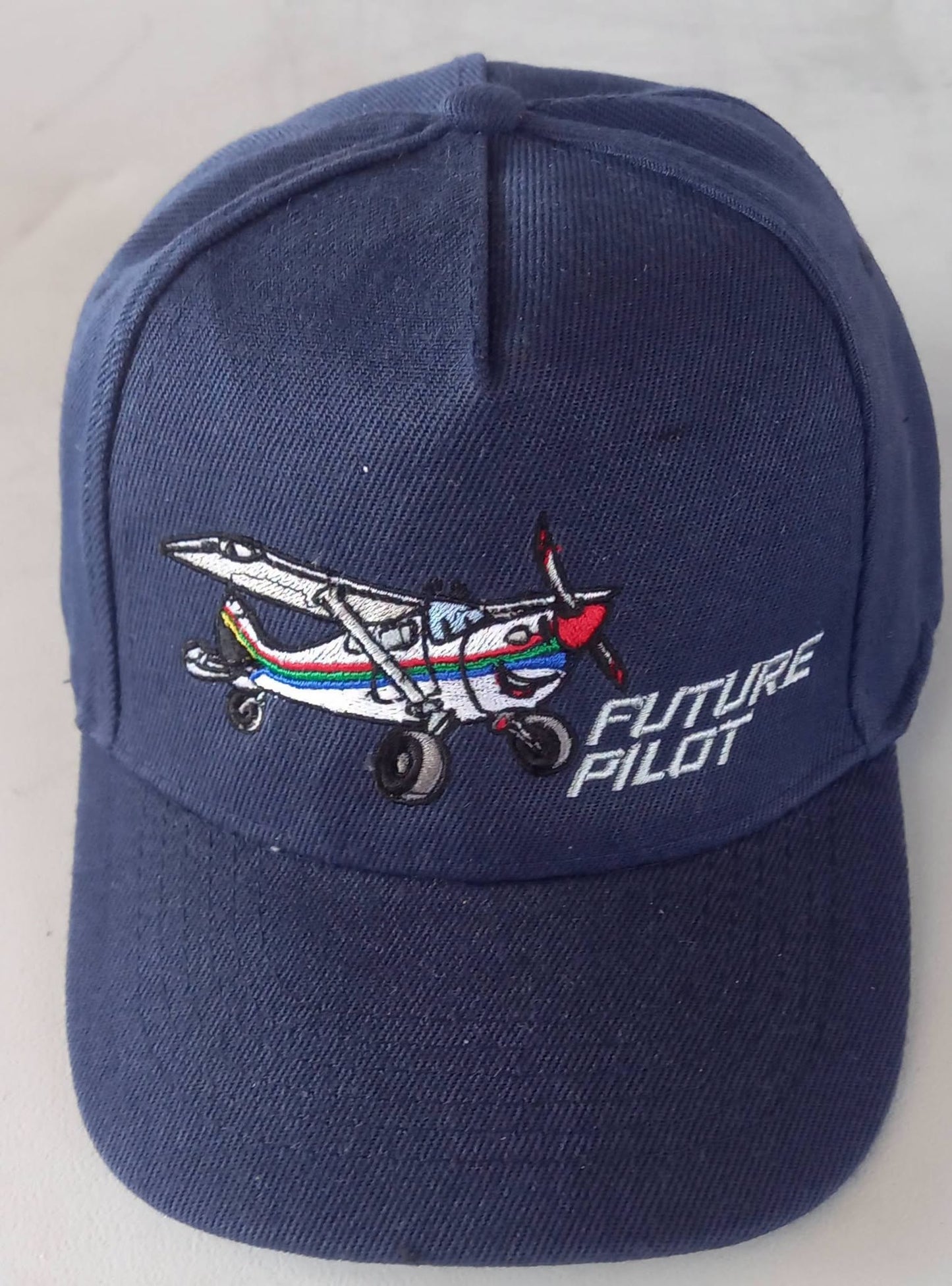Tail Dragger Future Pilot Kiddies Cap Navy - CAP14