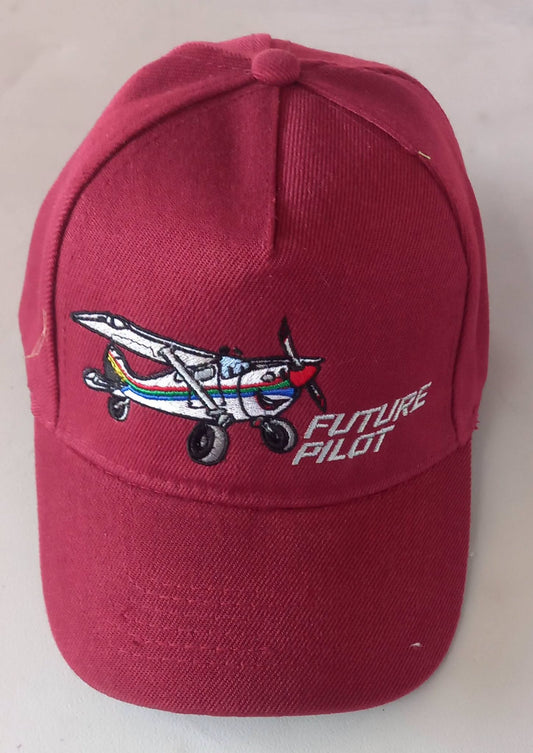 Taildragger Future Pilot Kiddies Cap Maroon - CAP17