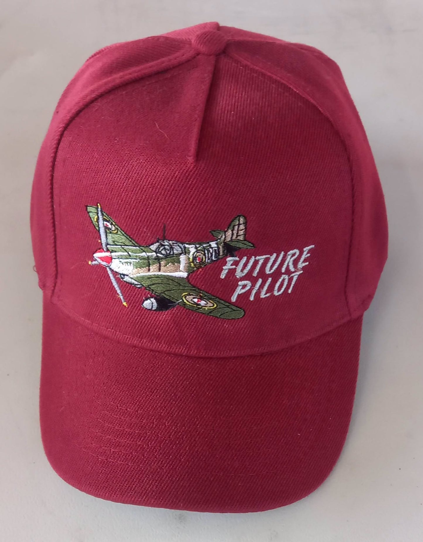 Spitfire Future Pilot Kiddies Cap Maroon - CAP24