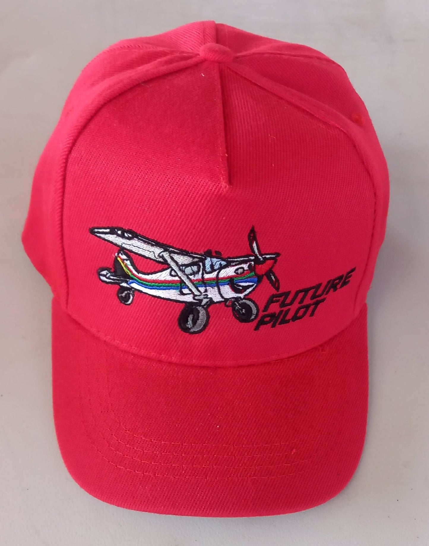 Taildragger Future Pilot Kiddies Cap Red - CAP25