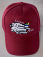 Airline Future Pilot Kiddies Cap Maroon -  CAP8