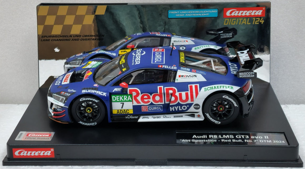 DIGITAL Audi R8 LMS GT3 "Red Bull #7" 2024 1/24 Scale Carrera Car23982