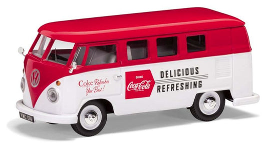 Coca-Cola Late 1960s VW Camper - 1/43 Scal  Corgi CC02733